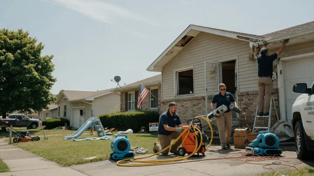 Water Damage Restoration in Milburn, OK near me